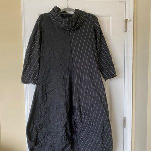 Heydari crinkle dress